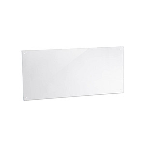 relaxdays Spritzschutz Küche transparent 90,0 x 0,6 x 40,0 cm