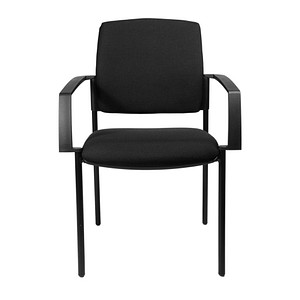 Topstar Besucherstühle BtoB 10 BB100A G20 schwarz Stoff, 2 St.