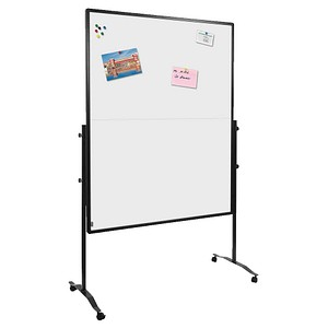 Legamaster Moderationswand PREMIUM PLUS klappbar 120,0 x 150,0 cm weiß
