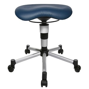 Topstar Bürohocker Body Balance 20 BAL27S16 blau Kunstleder, 1 St.