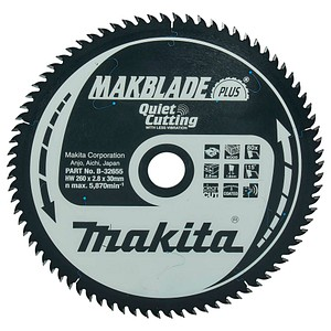 makita B-32655 MAKBLADE Kreissägeblatt 260,0 mm, 80 Zähne, 1 St.