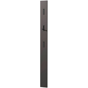 GERMANIA Wandgarderobe 3728-547 anthrazit Holz 3 Haken 15,0 x 170,0 cm, 1 St.