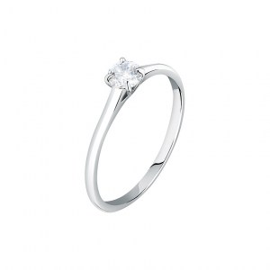 Live Diamond Damenring LDW030138016I 375er Weißgold, recycelt
