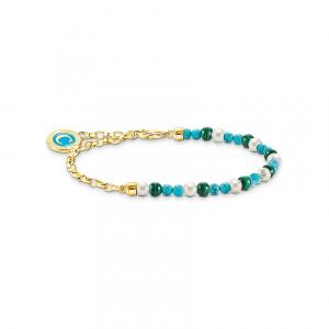 Thomas Sabo Armband Carrier A2130-140-7-L19V 925er Silber, Emaille