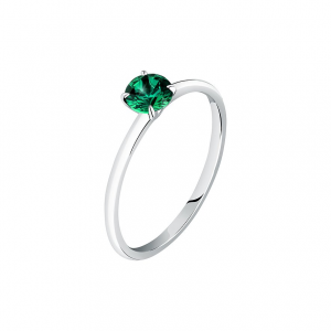 Live Diamond Damenring LDW050160014 375er Weißgold, recycelt