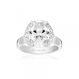 Sif Jakobs Jewellery Damenring SJ-R2342-BLCZ-YG-52 925er Silber