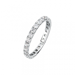 Live Diamond Damenring LDW117223016 375er Weißgold, recycelt
