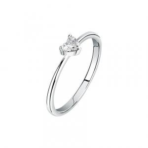 Live Diamond Damenring LDW015229014 375er Weißgold, recycelt