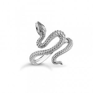 Thomas Sabo Damenring TR2483-664-21-56 925er Silber, Emaille