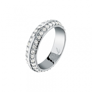 Karl Lagerfeld Damenring Bond Pave KLBJY13016 Edelstahl