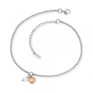 Engelsrufer Fußkette ERFS-LILHEART-PE-BI Edelstahl, Perle