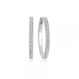 Sif Jakobs Jewellery Creolen SJ-E22030-CZ-SS 925er Silber