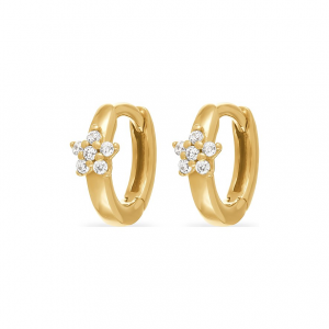 FAVS Little Friends Creolen 88441311 375er Gelbgold