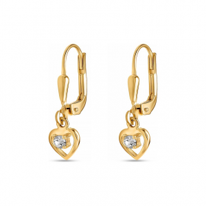 FAVS Little Friends Ohrhänger 88447565 375er Gelbgold