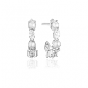 Sif Jakobs Jewellery Creolen SJ-E12234-PCZ 925er Silber