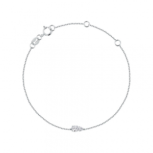 Live Diamond Armband LDW020103 375er Weißgold, recycelt