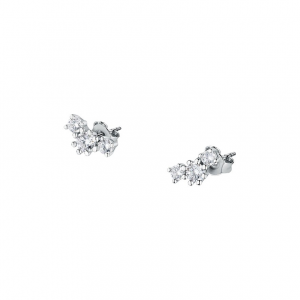 Live Diamond Ohrstecker LDW040106 375er Weißgold, recycelt