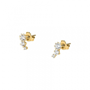 Live Diamond Ohrstecker LDY033123 375er Gelbgold, recycelt