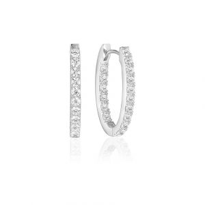 Sif Jakobs Jewellery Creolen SJ-E2312-CZ 925er Silber