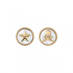 Philipp Plein Ohrstecker PJ2EA07EU Edelstahl, recycelt