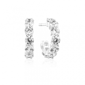Sif Jakobs Jewellery Creolen SJ-E42114-CZ-SS 925er Silber