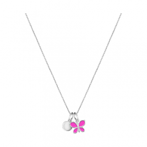 FAVS Little Friends Kette 89147735 925er Silber, Emaille