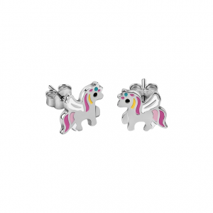 FAVS Little Friends Kinderohrring 89147956 925er Silber, Emaille