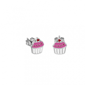 FAVS Little Friends Kinderohrring 89147981 925er Silber, Emaille