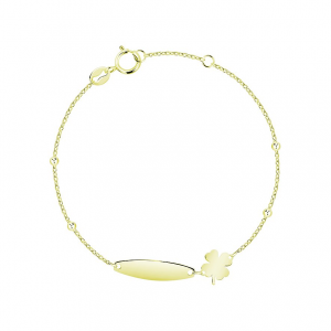FAVS Little Friends I.D.-Armband 89149452 375er Gelbgold