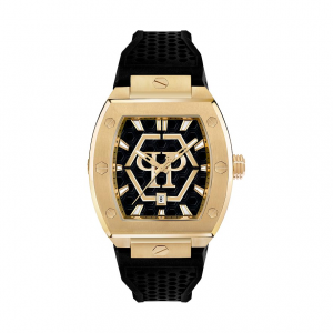 Philipp Plein Herrenuhr THE HEXAGON PHANTOM PWPUA0424 Edelstahl