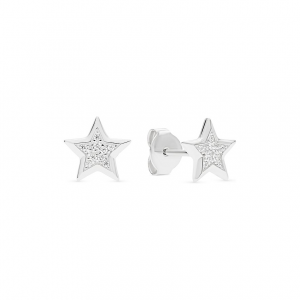 FAVS Little Friends Kinderohrring 89204641 925er Silber, Farbstein