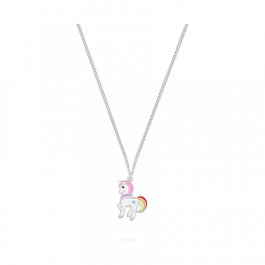 FAVS Little Friends Kinderkette 89204645 925er Silber, Emaille