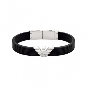 Emporio Armani Armband EGS3168040 Silikon, Edelstahl