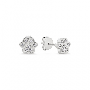 FAVS Little Friends Kinderohrring 89206471 925er Silber, Farbstein