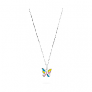 FAVS Little Friends Kinderkette 89206893 925er Silber, Emaille
