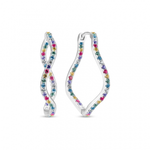 Sif Jakobs Jewellery Creolen SJ-E3879-XCZ 925er Silber