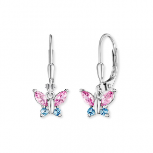Engelsrufer Ohrhänger SS25 HEES-BUTTERFLY1-ZI-H Edelstahl, Emaille