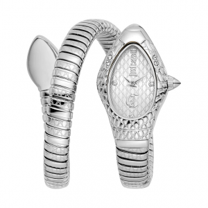 Just Cavalli Damenuhr Signature Snake JC1L373M0015 Edelstahl