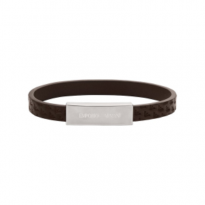 Emporio Armani Armband Holiday 2025 EGS3251040 Leder, Edelstahl