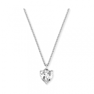 Engelsrufer Kette ERN-SHINYHEART-ZI 925er Silber, Farbstein