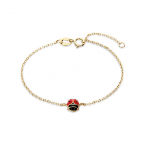 FAVS Little Friends Armband 89226795 375er Gelbgold