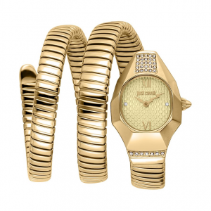 Just Cavalli Damenuhr Signature Snake JC1L397M0035 Edelstahl