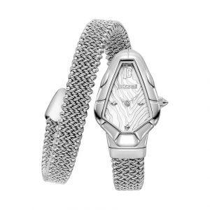 Just Cavalli Damenuhr Signature Snake JC1L426M0015 Edelstahl