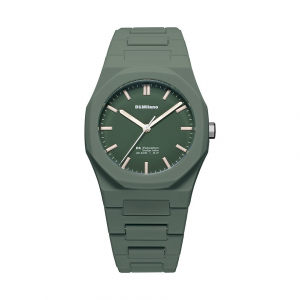 D1 Milano Unisexuhr 40.5mm, Green Legacy PCBJ42 Polycarbonat