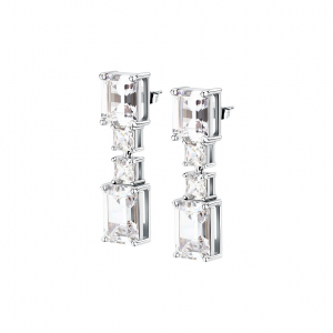Karl Lagerfeld Ohrhänger Crystals KLBKE02 Messing, Edelstahl