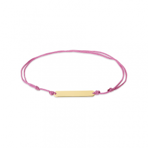 Valeria Armband 89233764 925er Silber, recycelt, Perlon/Nylon