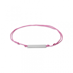 Valeria Armband 89233767 925er Silber, recycelt, Perlon/Nylon