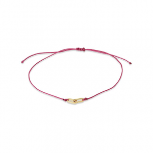 Valeria Armband 89233814 925er Silber, recycelt, Perlon/Nylon