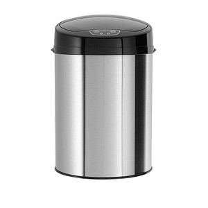 Echtwerk Sensor Mülleimer 9,0 l edelstahl, gebürstet, 1 St.