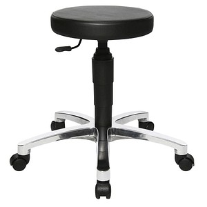 Topstar Bürohocker Tec 70 72279 D10 schwarz Kunstleder, 1 St.
